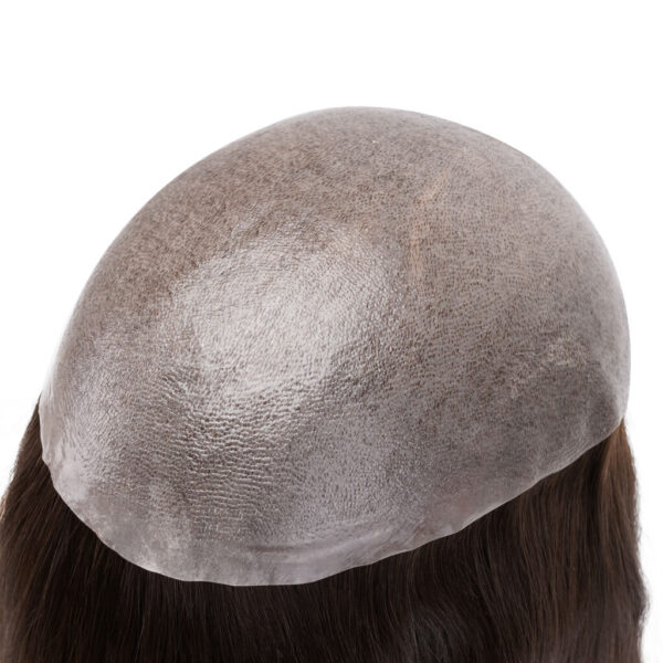Φυσικό Topper Αλωπεκίας με Skin Lace - Image 5